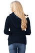 Long Sleeve Button-Up Hooded Cardigans
